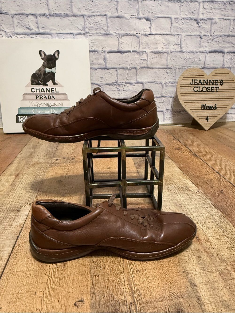 Pikolinos Brown Leather Lace-Up Oxford Shoes - Size 41 (US Men’s 8) - Picture 4 of 10
